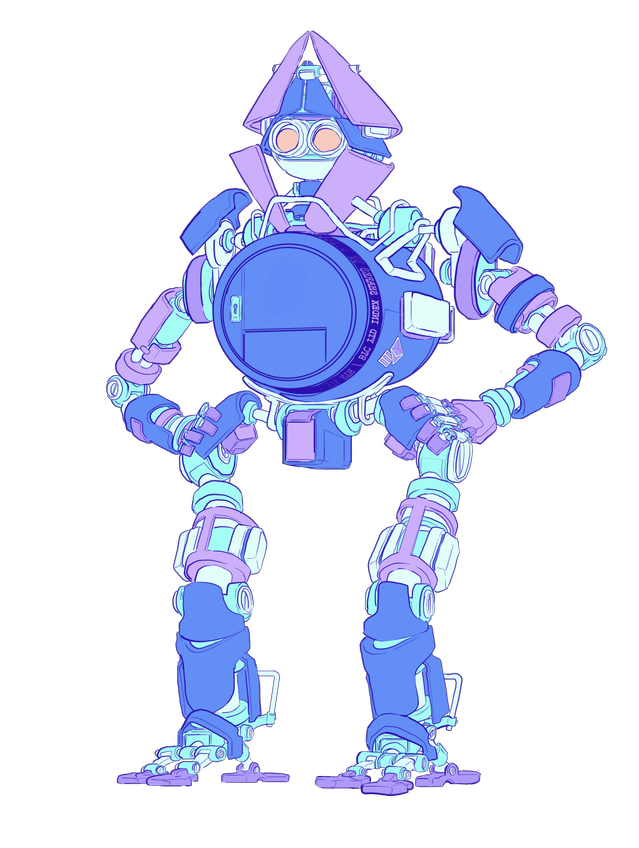 Ilustracija robota.